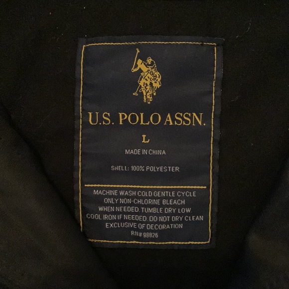 Men USPA - long sleeve polyester jacket - Picture 3 of 3